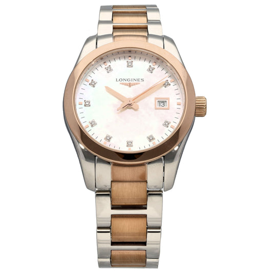 Longines Conquest Classic L2.286.3 29.5mm Bi-Colour Watch