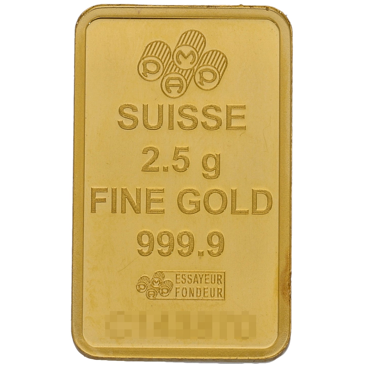 24ct 2.5g Gold Bar