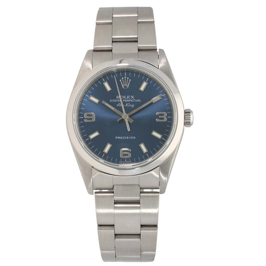Rolex Air King 14000 34mm Stainless Steel Watch