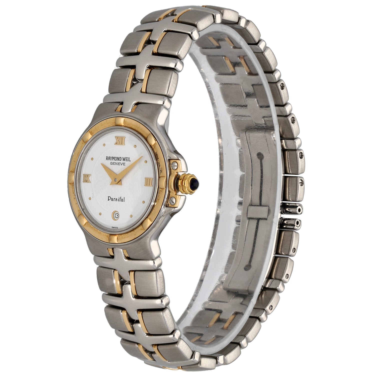 Raymond Weil Parsifal 9990 28mm Bi-Colour Watch | H&T
