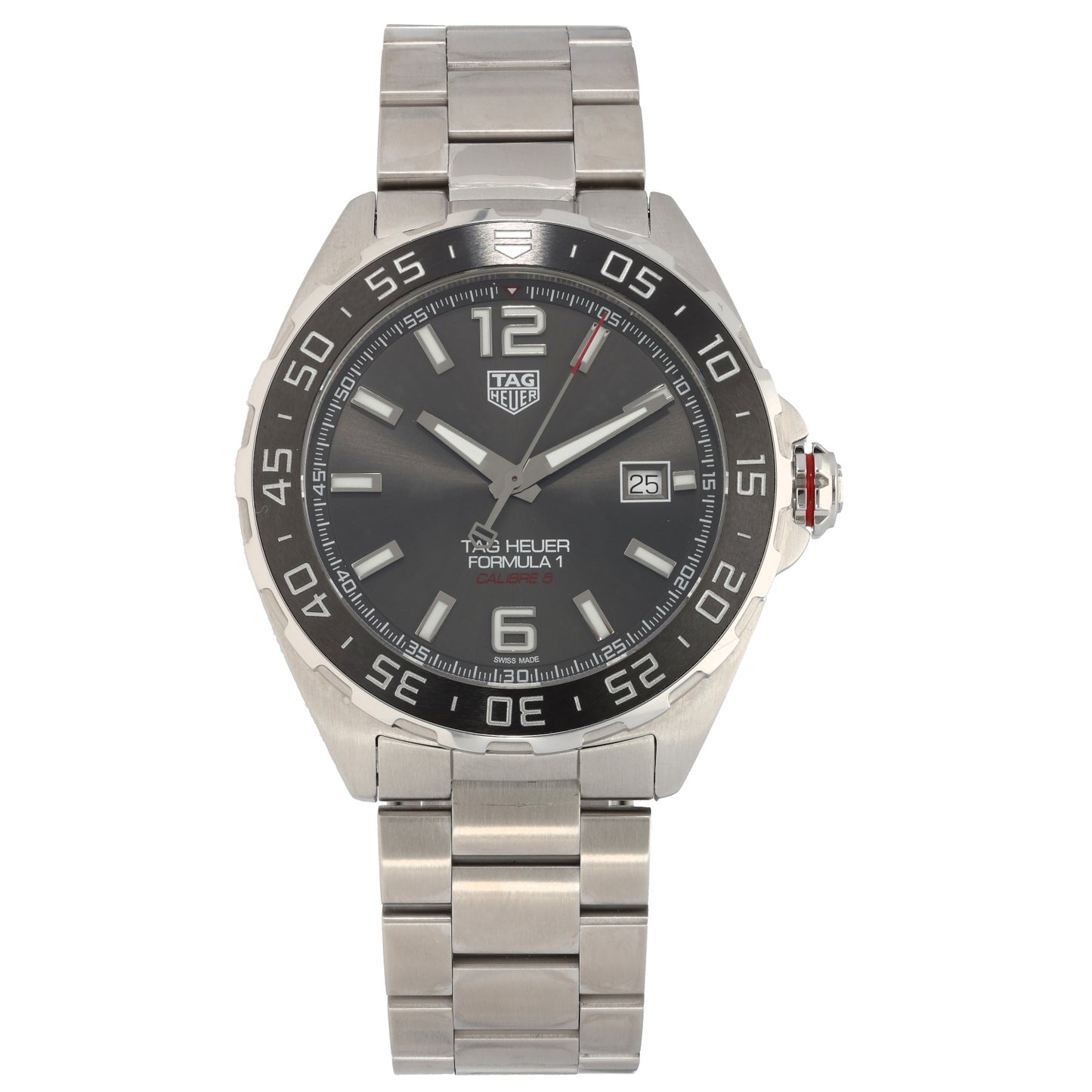 Tag Heuer Formula 1 WAZ2011 43mm Stainless Steel Watch