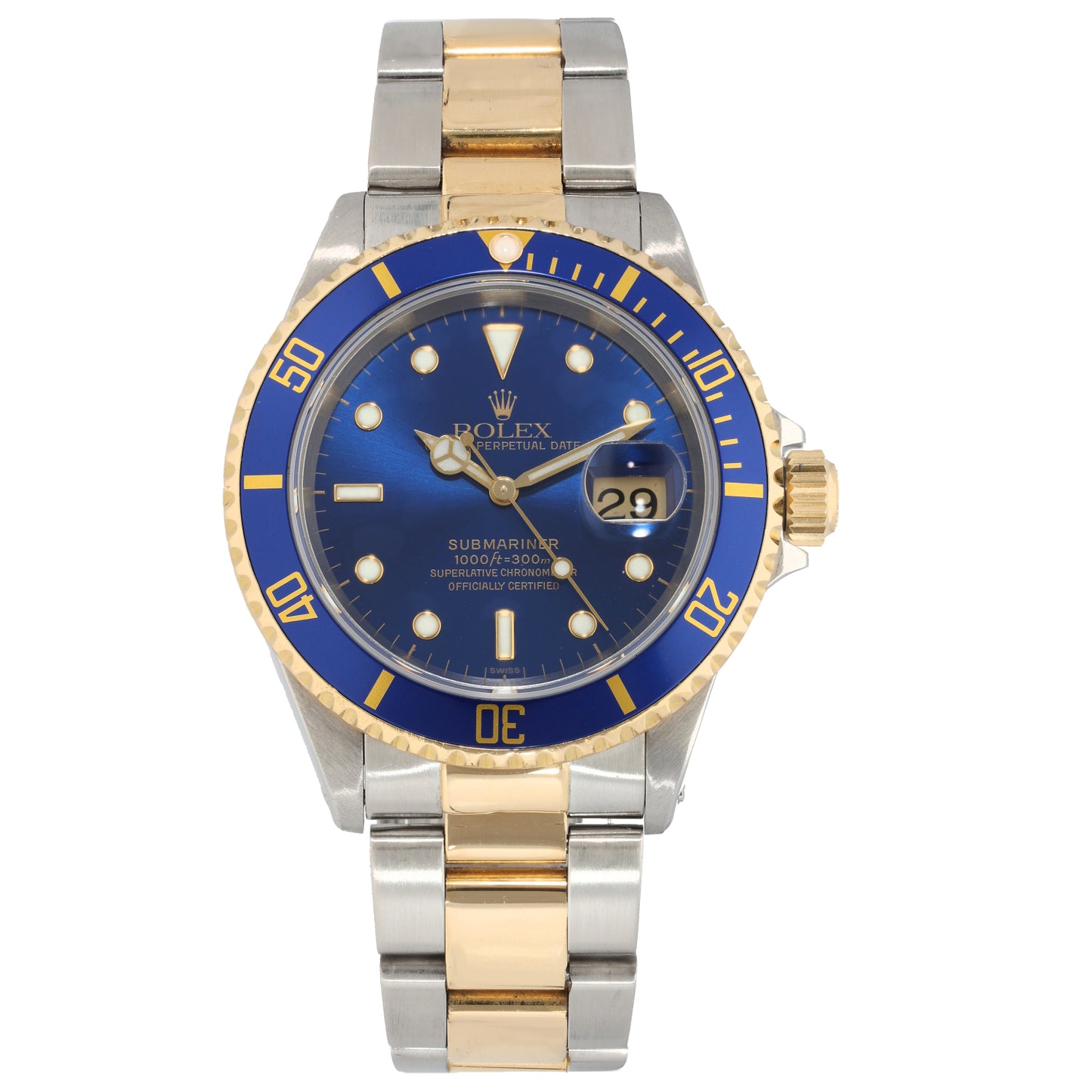 Rolex Submariner 16613 40mm Bi-Colour Watch