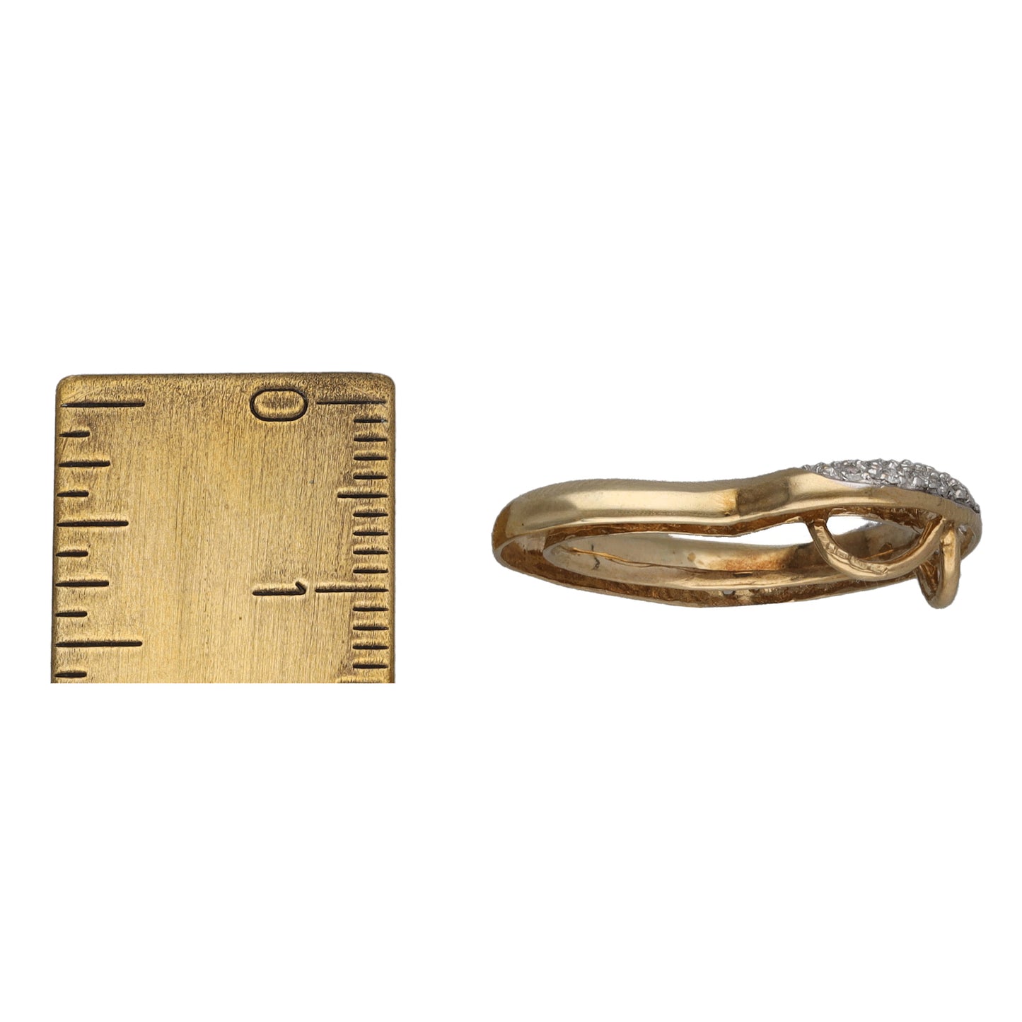 9ct Gold 0.25ct Diamond Heart Pendant