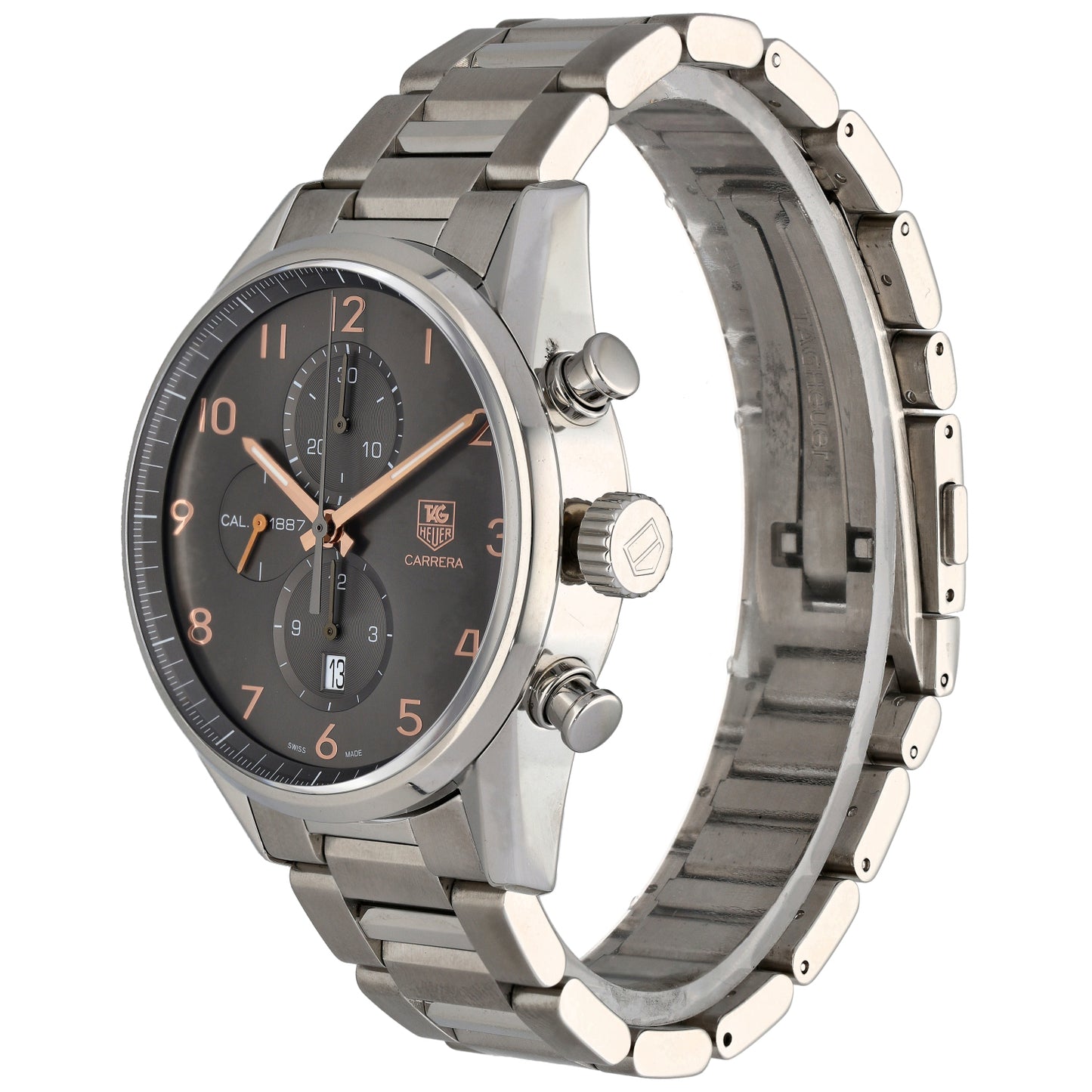 Tag Heuer Carrera CAR2013-4 43mm Stainless Steel Watch