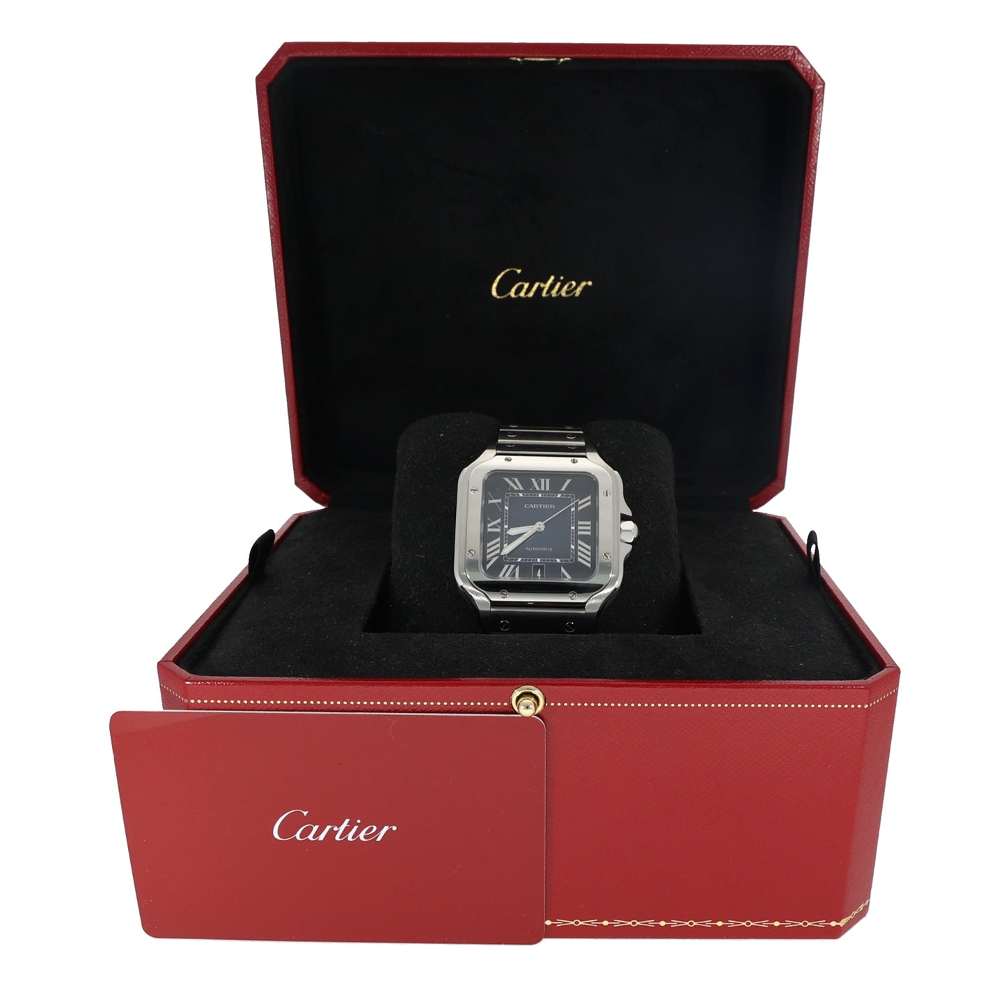 Cartier Santos De Cartier WSSA0030 40mm Stainless Steel Watch