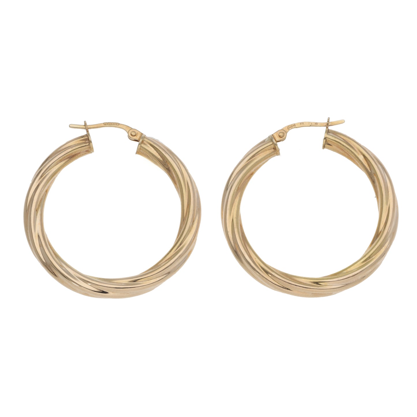 9ct Gold Hoop Earrings