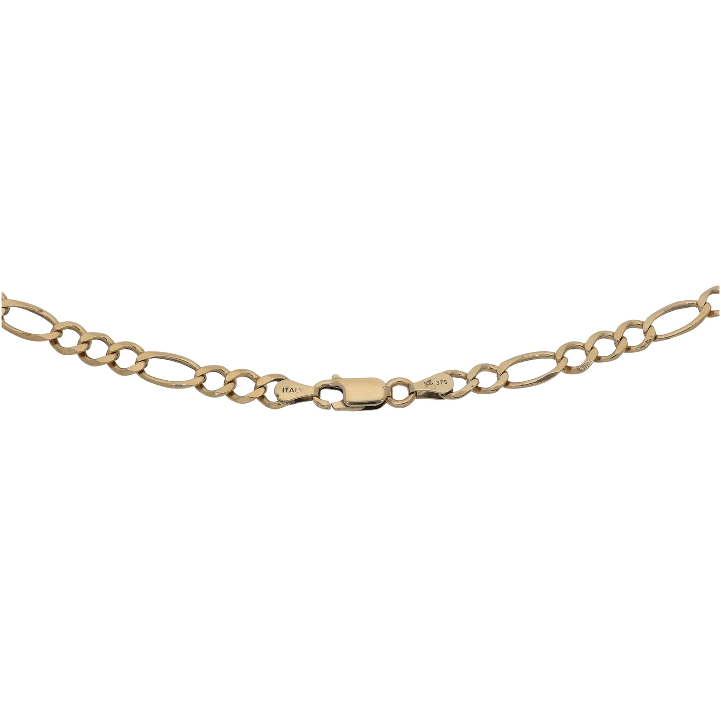 9ct Gold Figaro Chain 22"