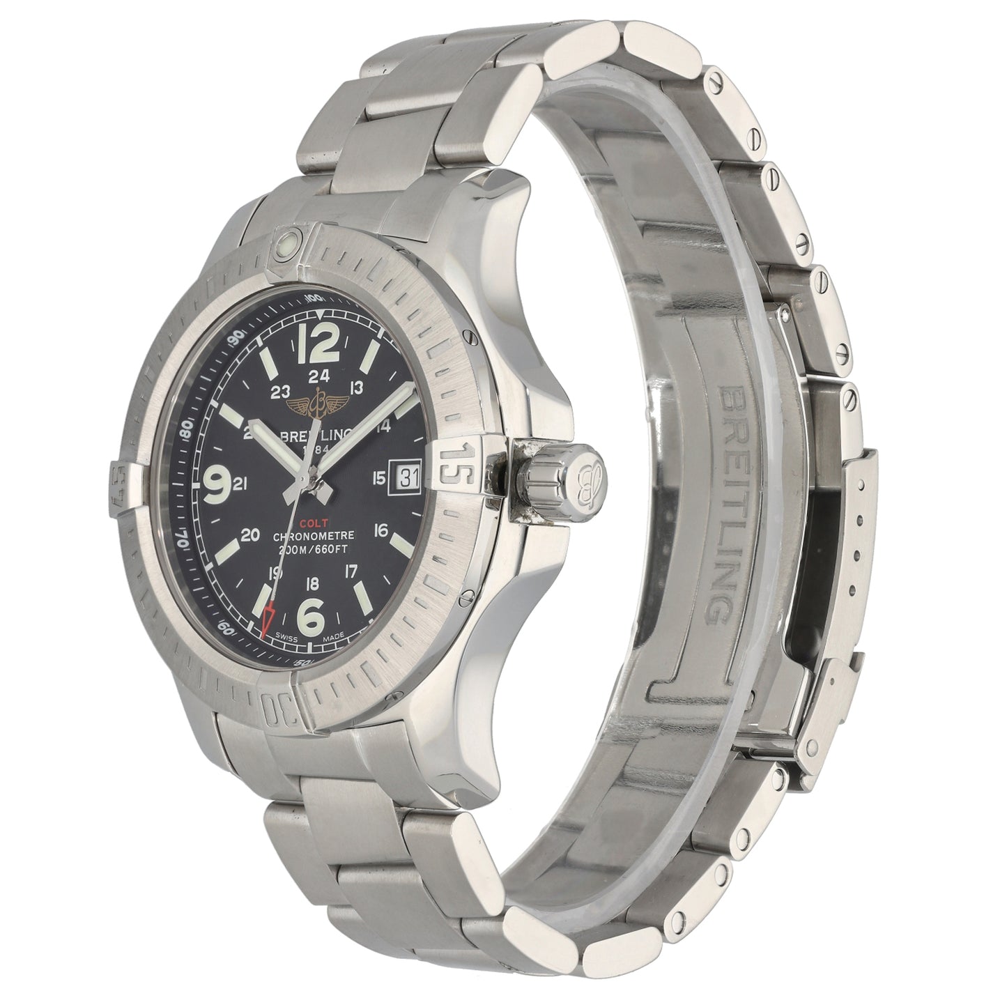 Breitling Colt A74388 44mm Stainless Steel Watch