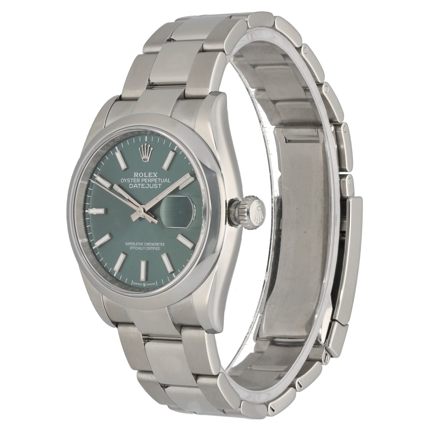 Rolex Datejust 126200 36mm Stainless Steel Watch