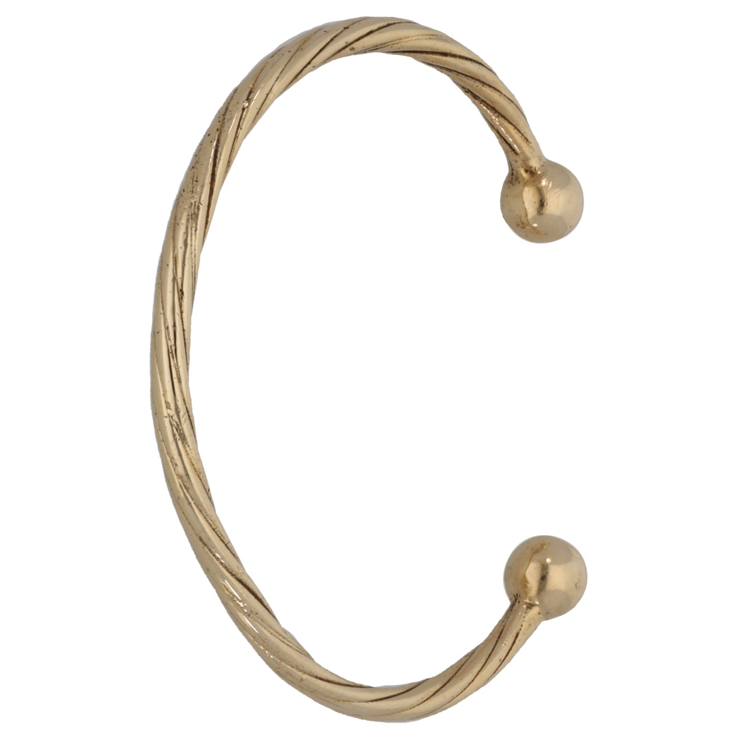9ct Gold Torque Bangle