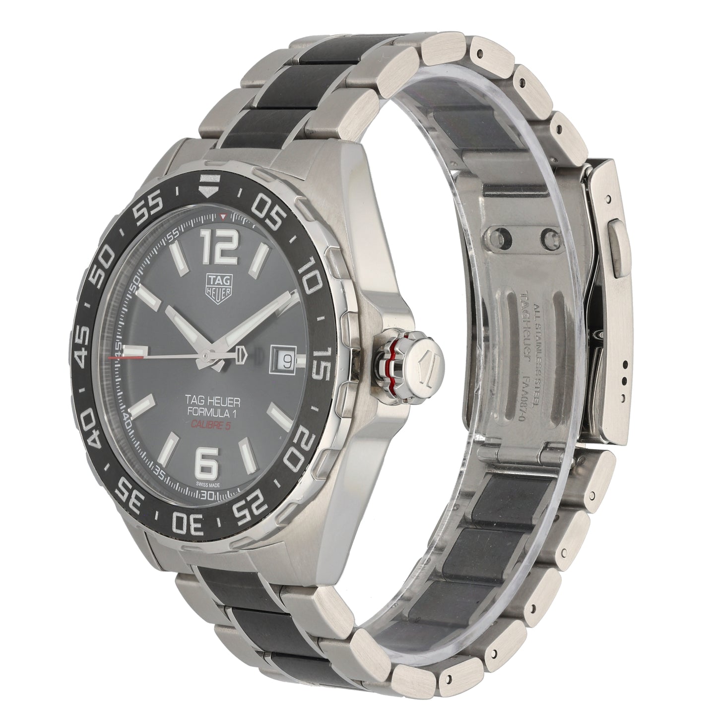 Tag Heuer Formula 1 WAZ2011 43mm Stainless Steel Watch