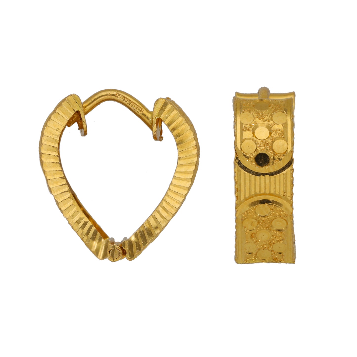 22ct Gold Alternative Earrings