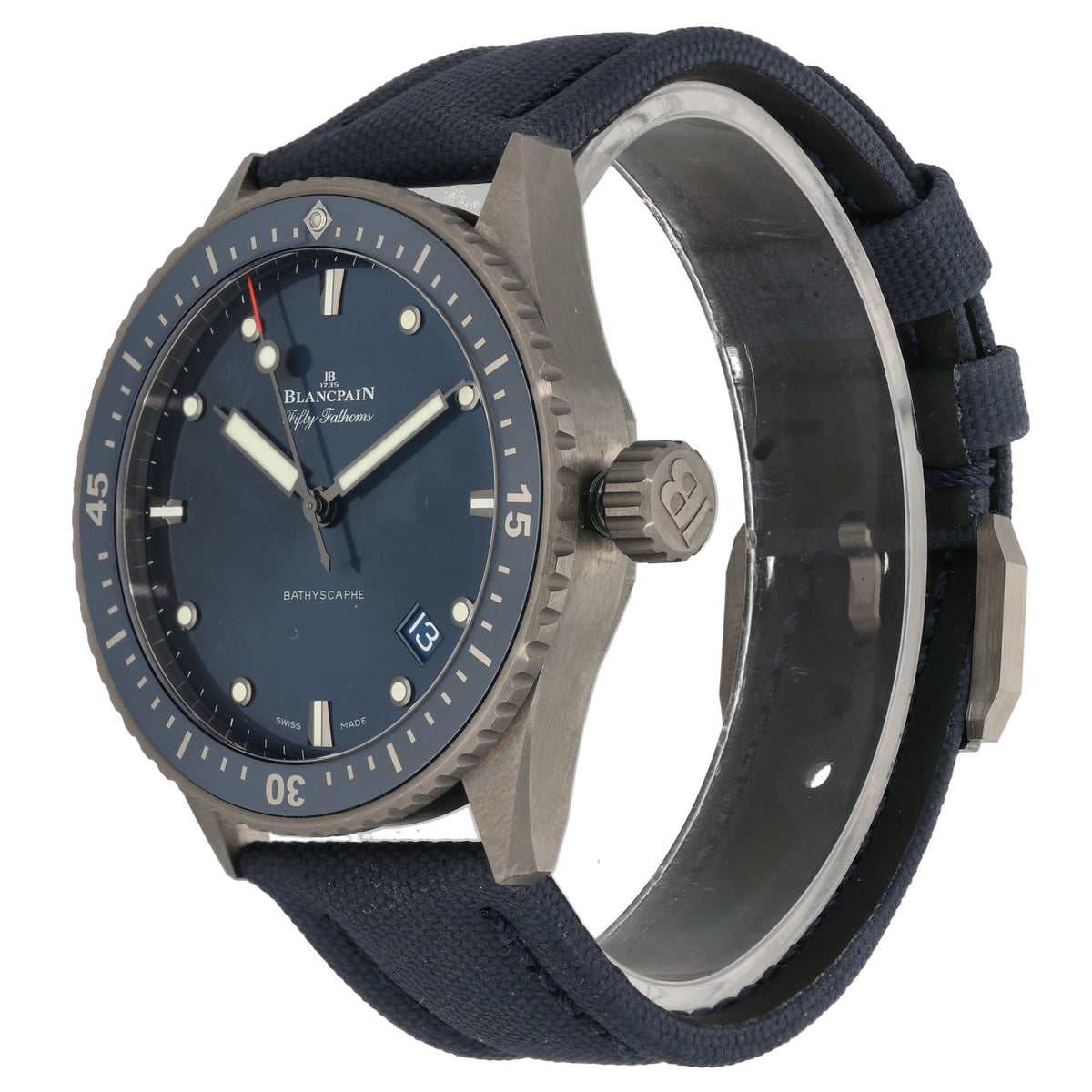 Blancpain Fifty Fathoms Bathyscaphe 43.6mm Ceramic Watch