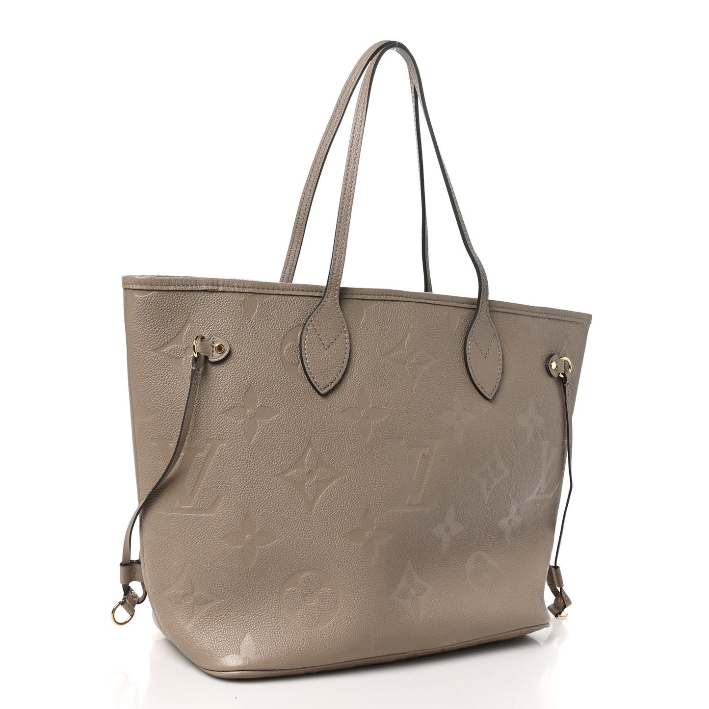 Louis Vuitton Neverfull MM Empreinte Leather Bag - Tourterelle
