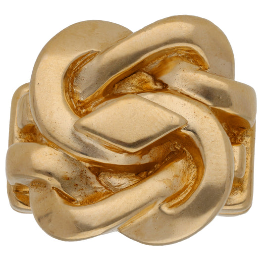 9ct Gold Knot Ring Size W