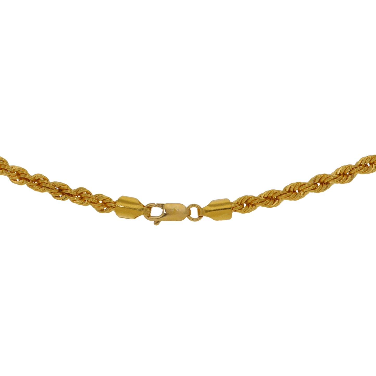 22ct Gold Rope Chain 22"