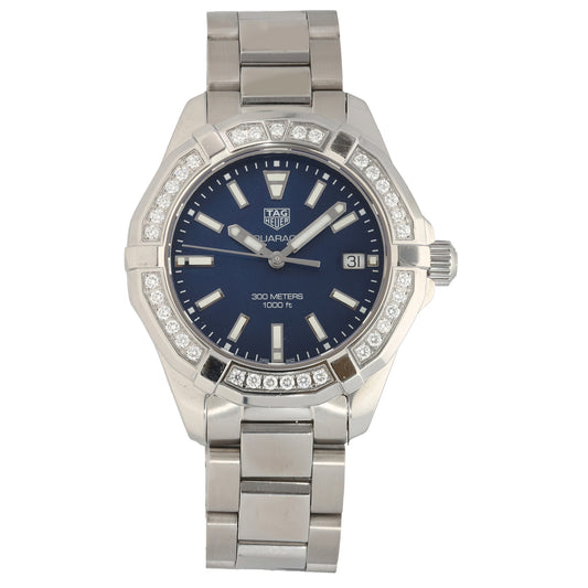 Tag Heuer Aquaracer WAY131N 35mm Stainless Steel Watch