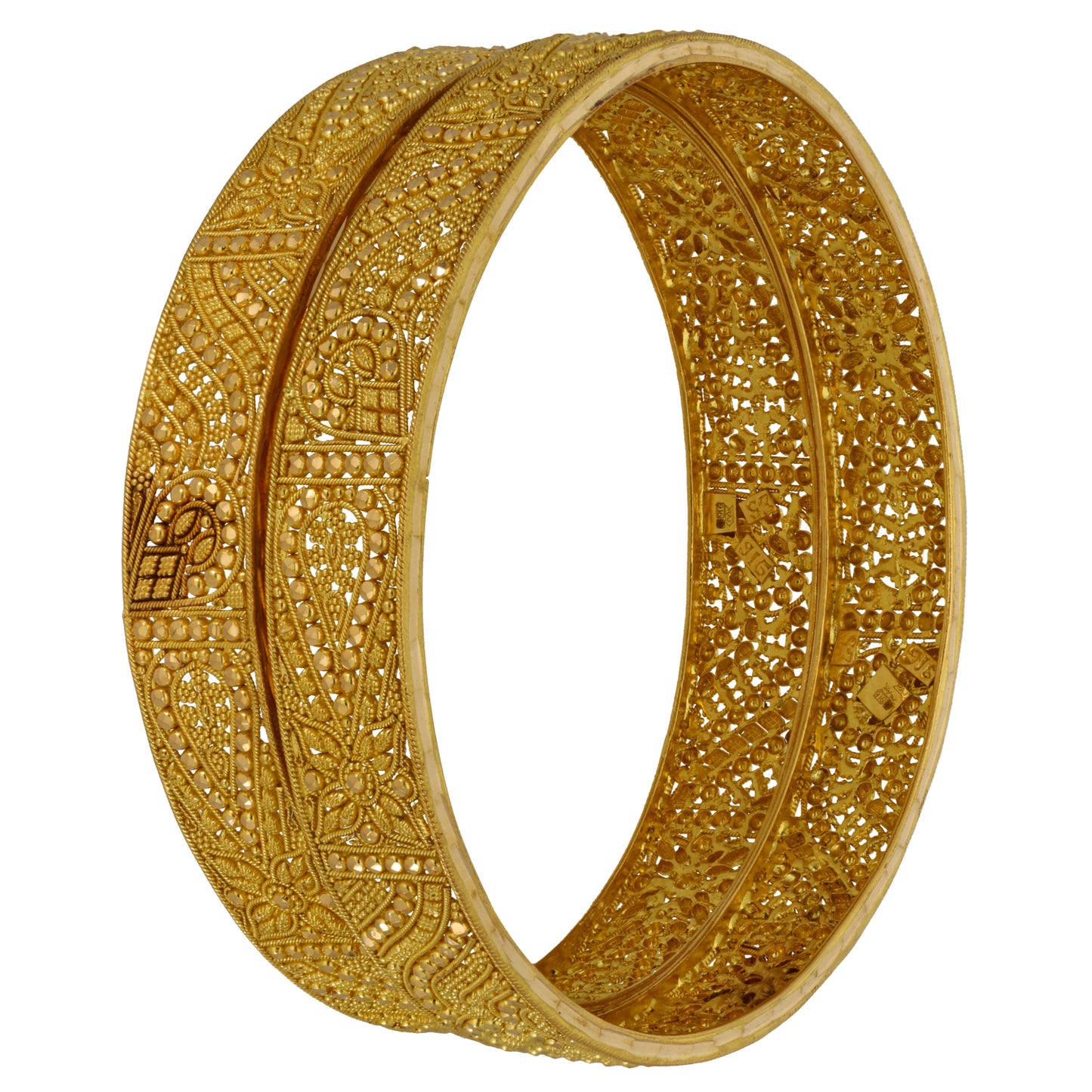 22ct Gold Set of Bangles