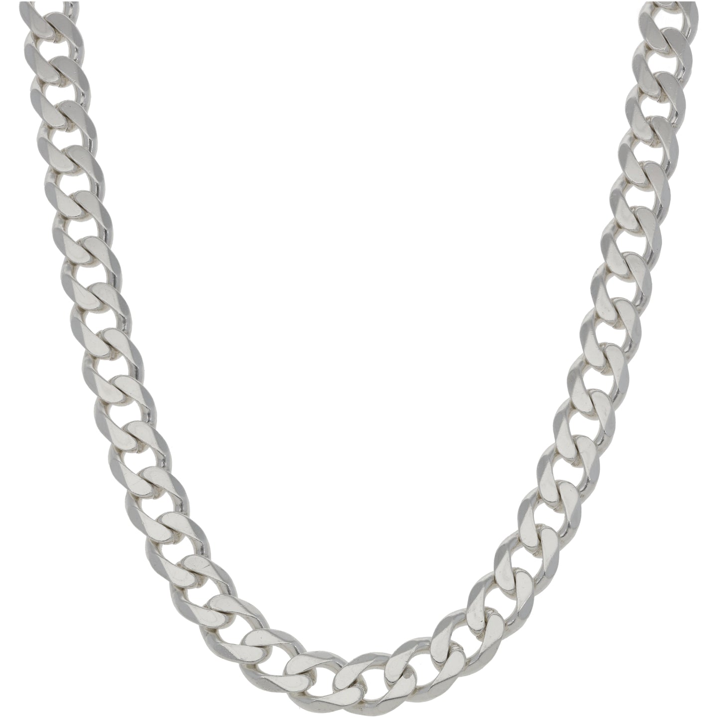 Silver Sterling Curb Chain 20"