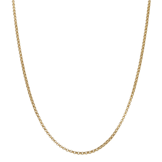 9ct Gold Belcher Chain 22"
