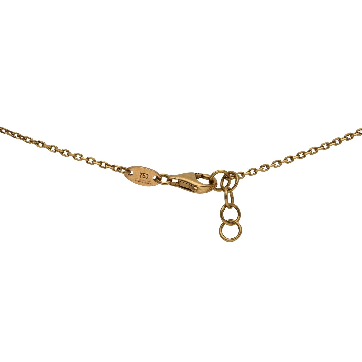 18ct Gold Heart Pendant With Chain