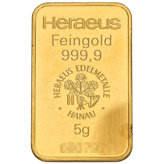 24ct 5g Gold Bar