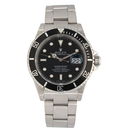 Rolex Submariner 16610 40mm Stainless Steel Watch
