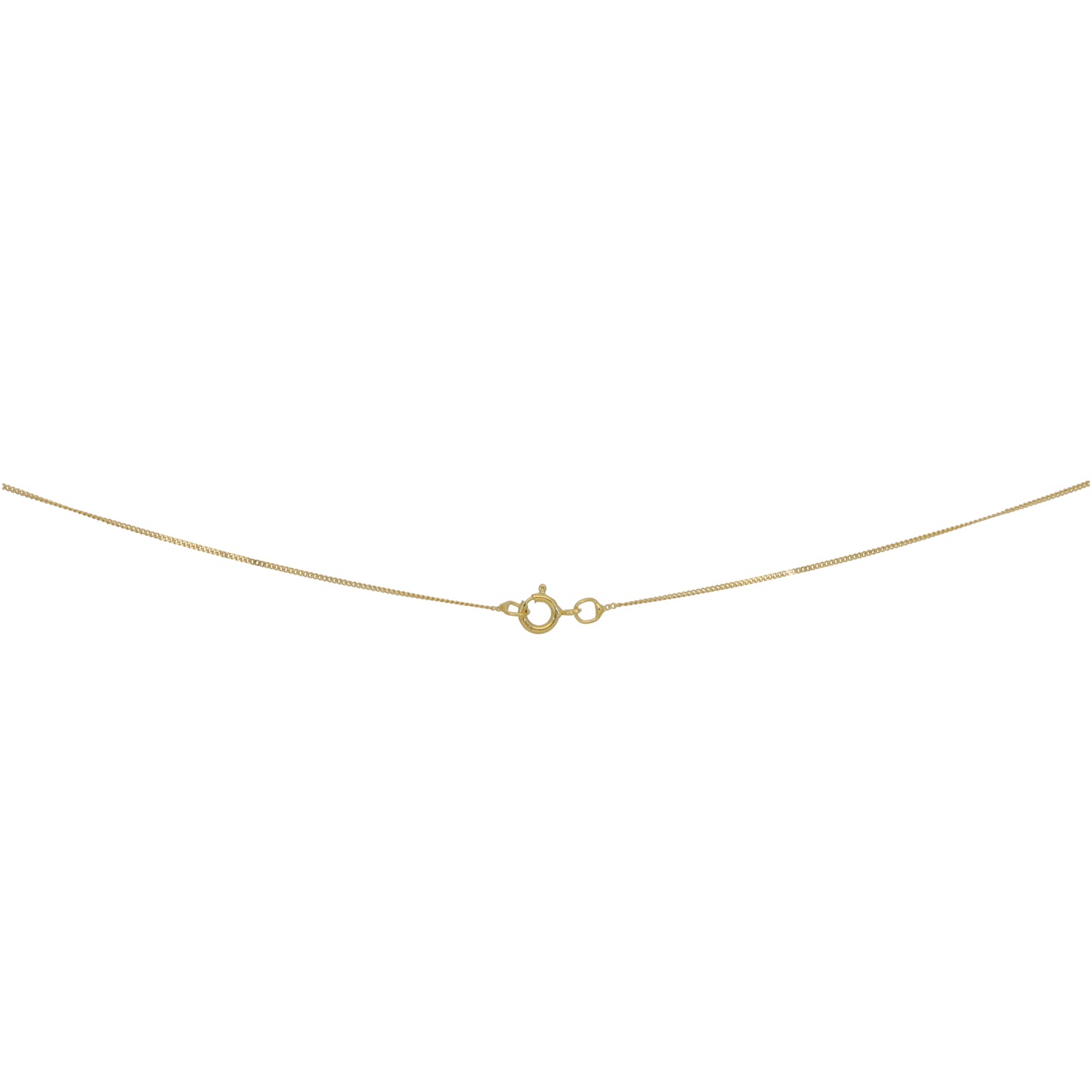 New 9ct Gold 9.05mm Floating Heart Pendant with 18'' Chain