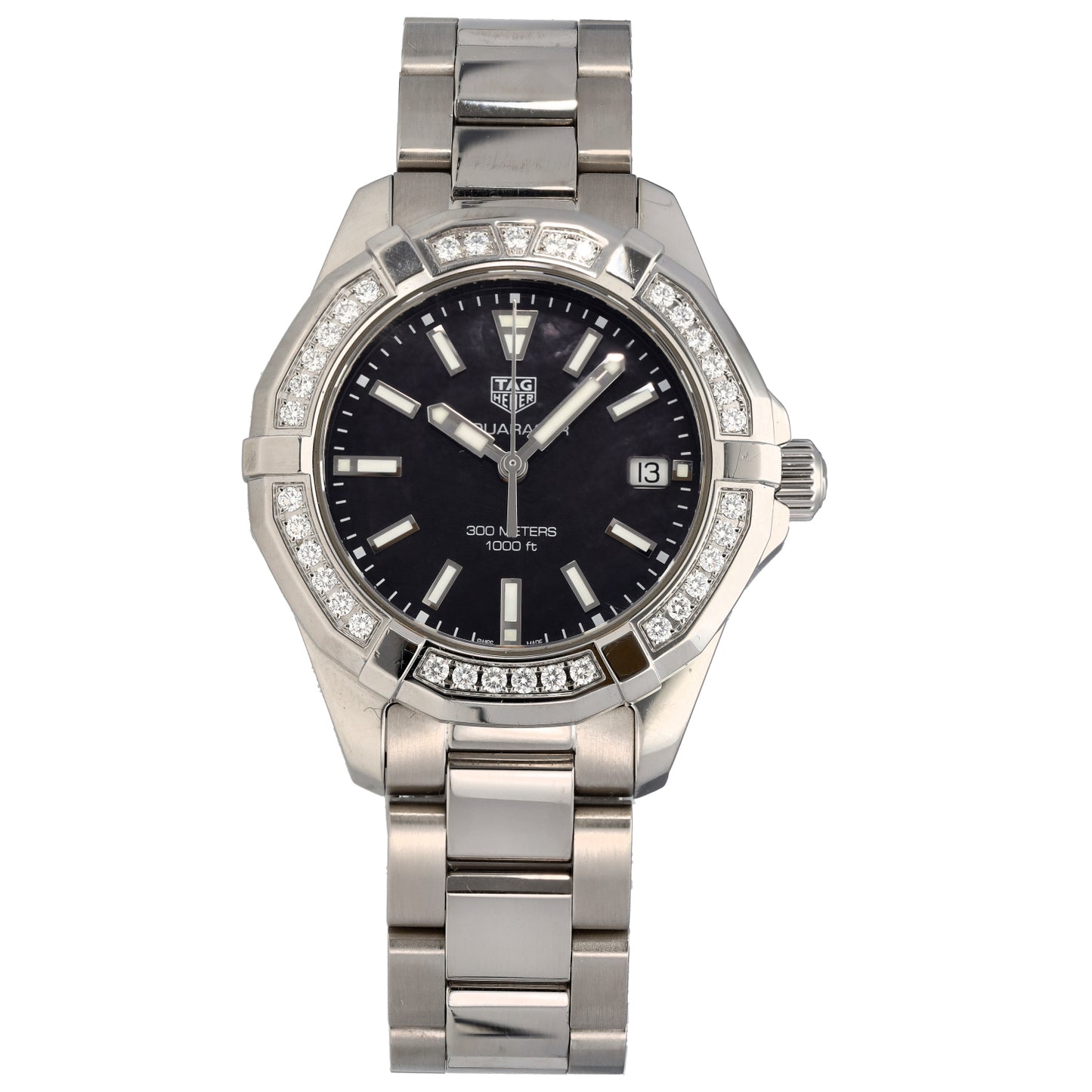 Tag Heuer Aquaracer WAY131P 35mm Stainless Steel Watch