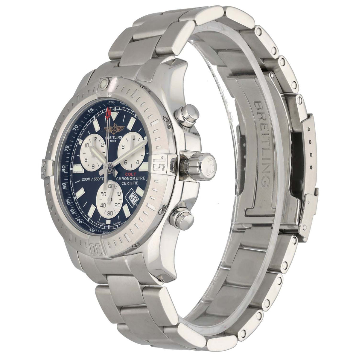 Breitling Colt Chronograph A73388 44mm Stainless Steel Watch