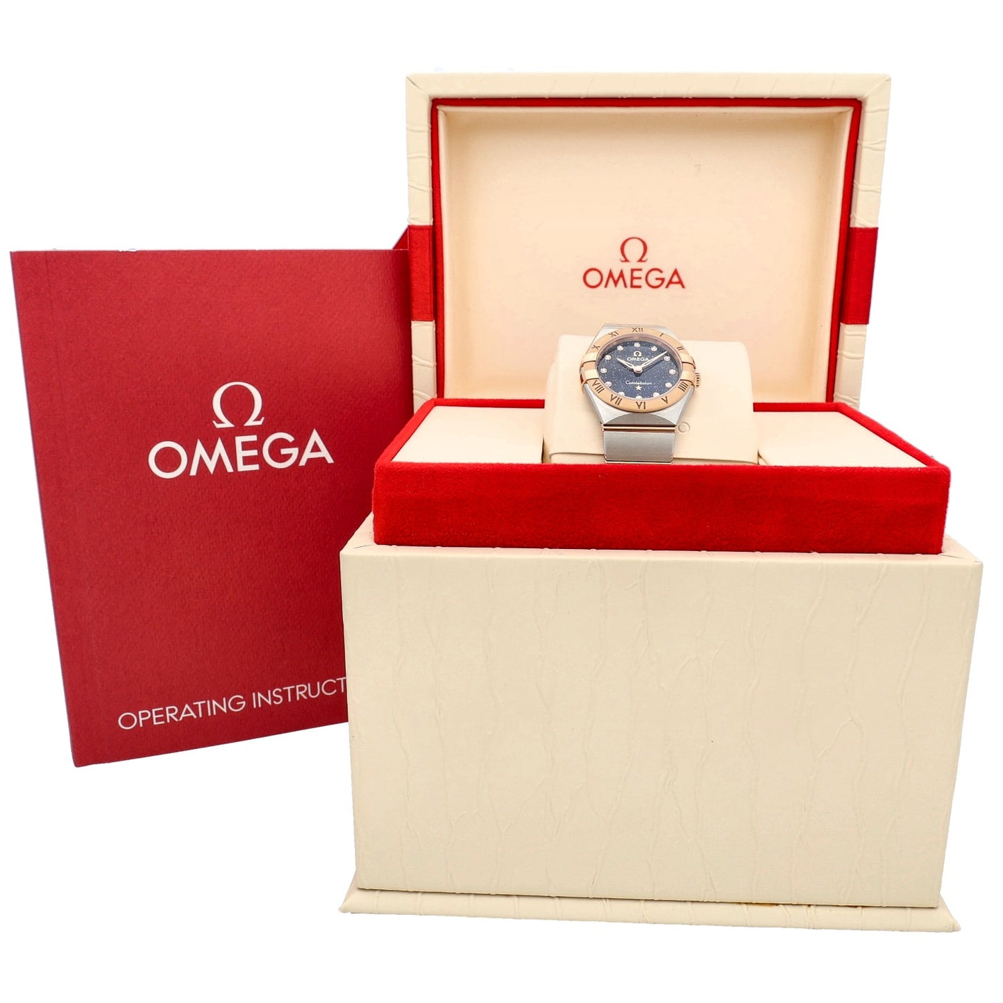 Omega Constellation 131.20.25.60.53.002 25mm Bi-Colour Watch (Ex-Display)