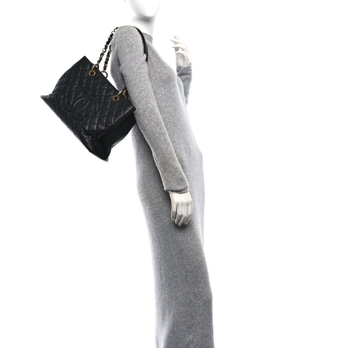 Chanel Grand Shopping Tote GHW Bag - Black