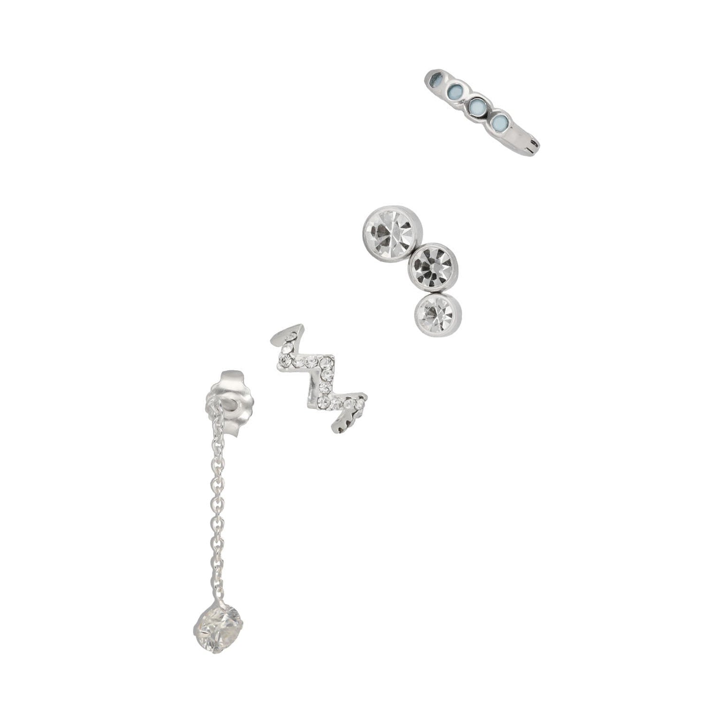 New Glamour & Glitter Earring Stack Set