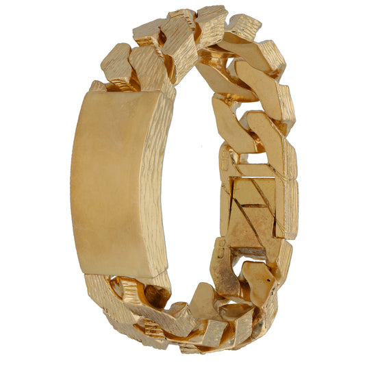 9ct Gold ID Bracelet
