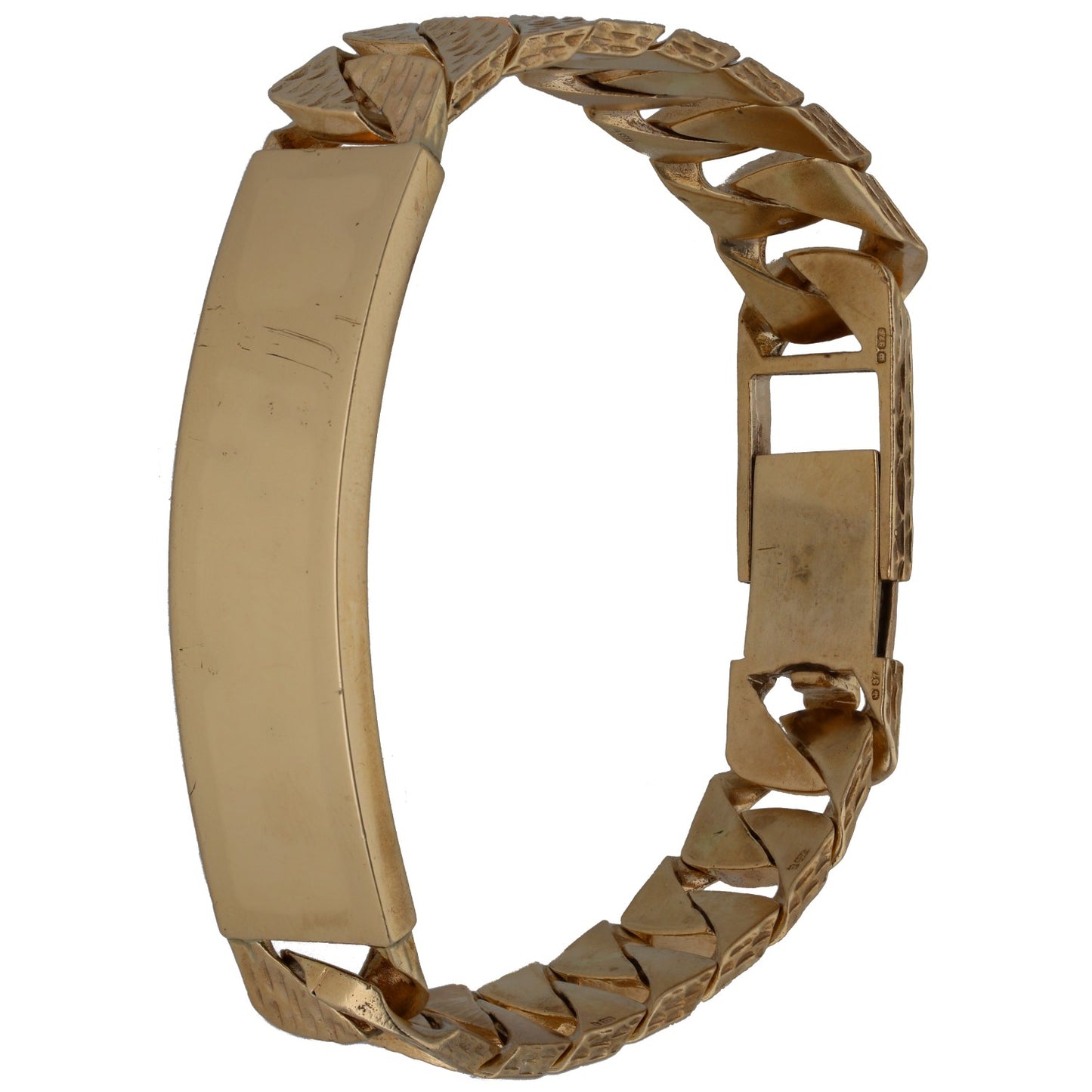9ct Gold ID Bracelet