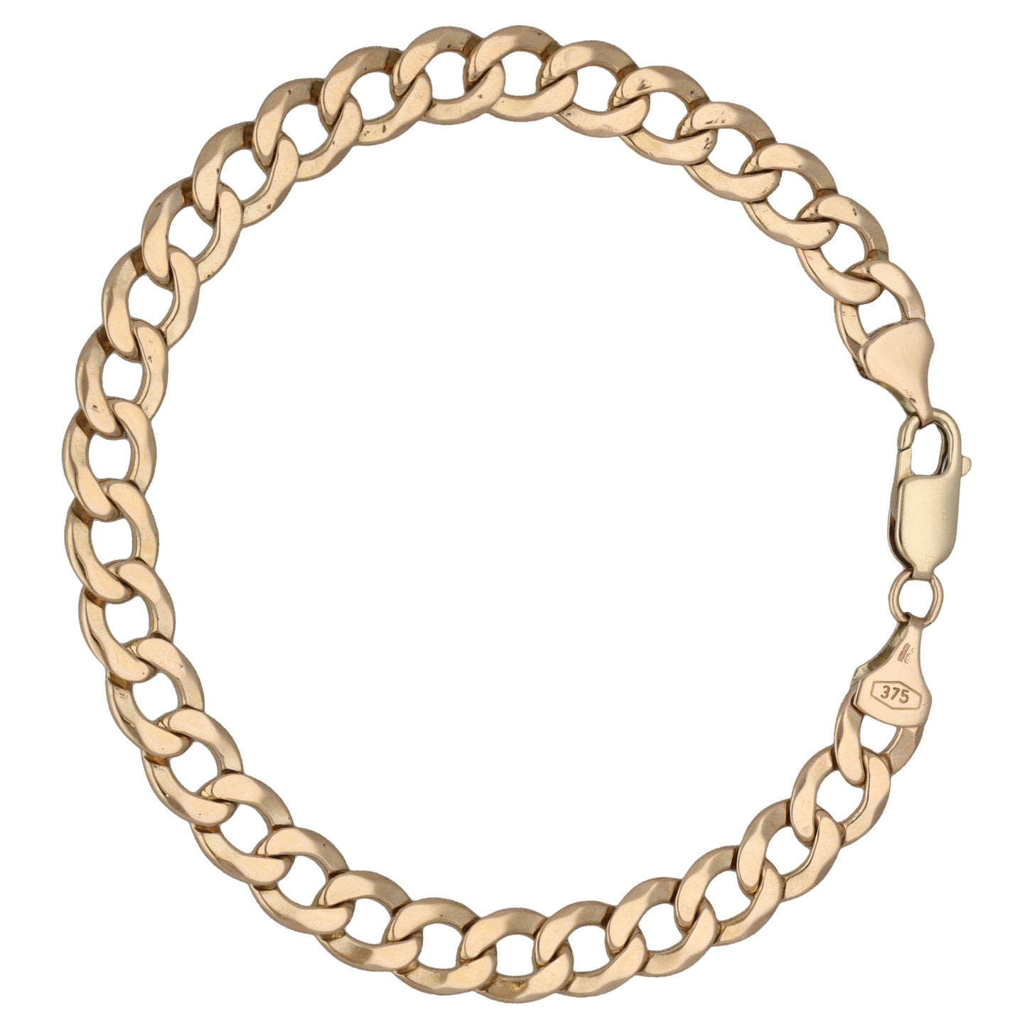 9ct Gold Curb Bracelet