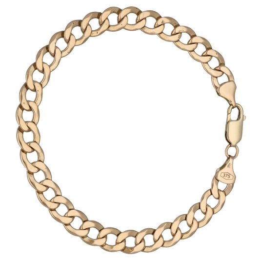 9ct Gold Curb Bracelet
