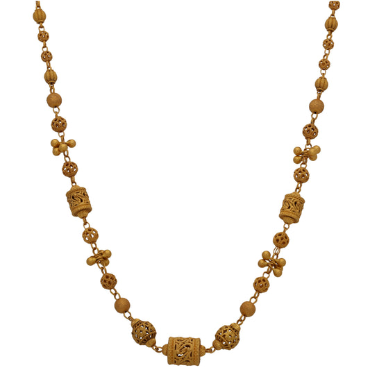 22ct Gold Fancy Necklace 18"