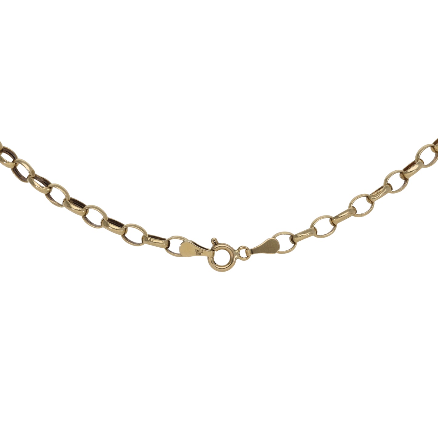 9ct Gold Belcher Chain 20"