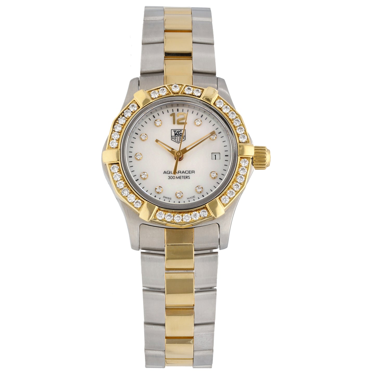Tag Heuer Aquaracer WAF1450 27.5mm Bi-Colour Watch