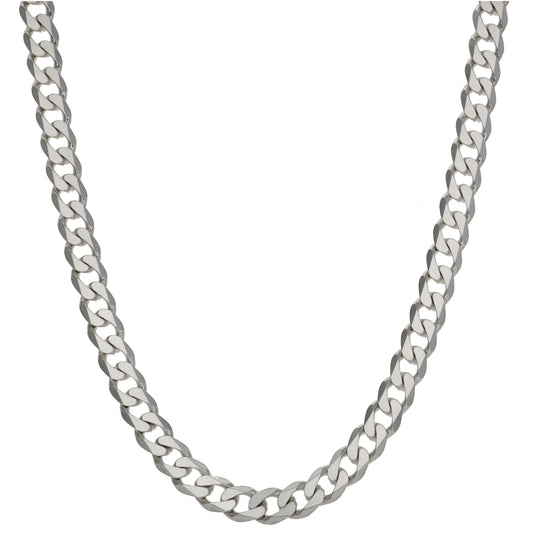 Sterling Silver Curb Chain 24"