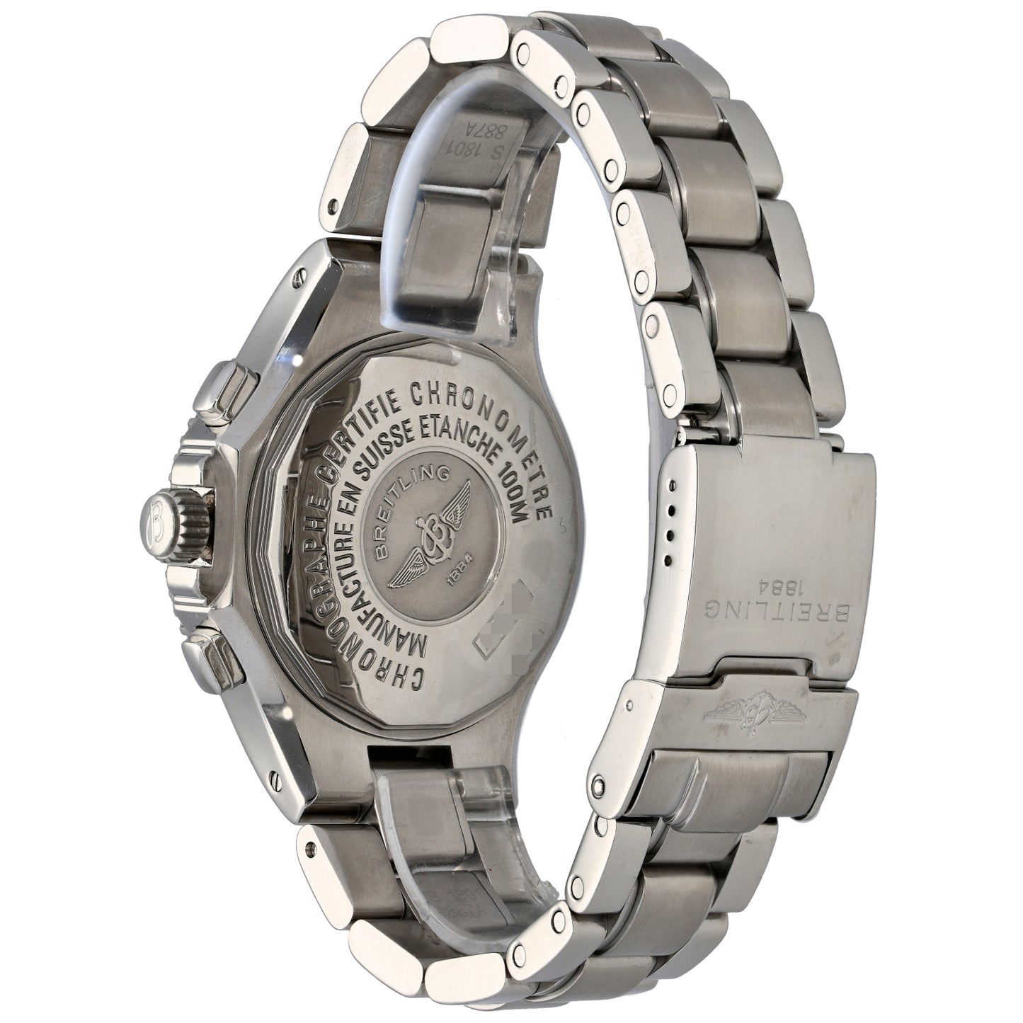 Breitling Hercules A39362 44mm Stainless Steel Watch