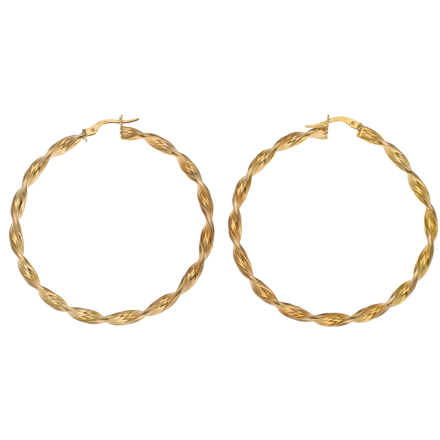 9ct Gold Hoop Earrings