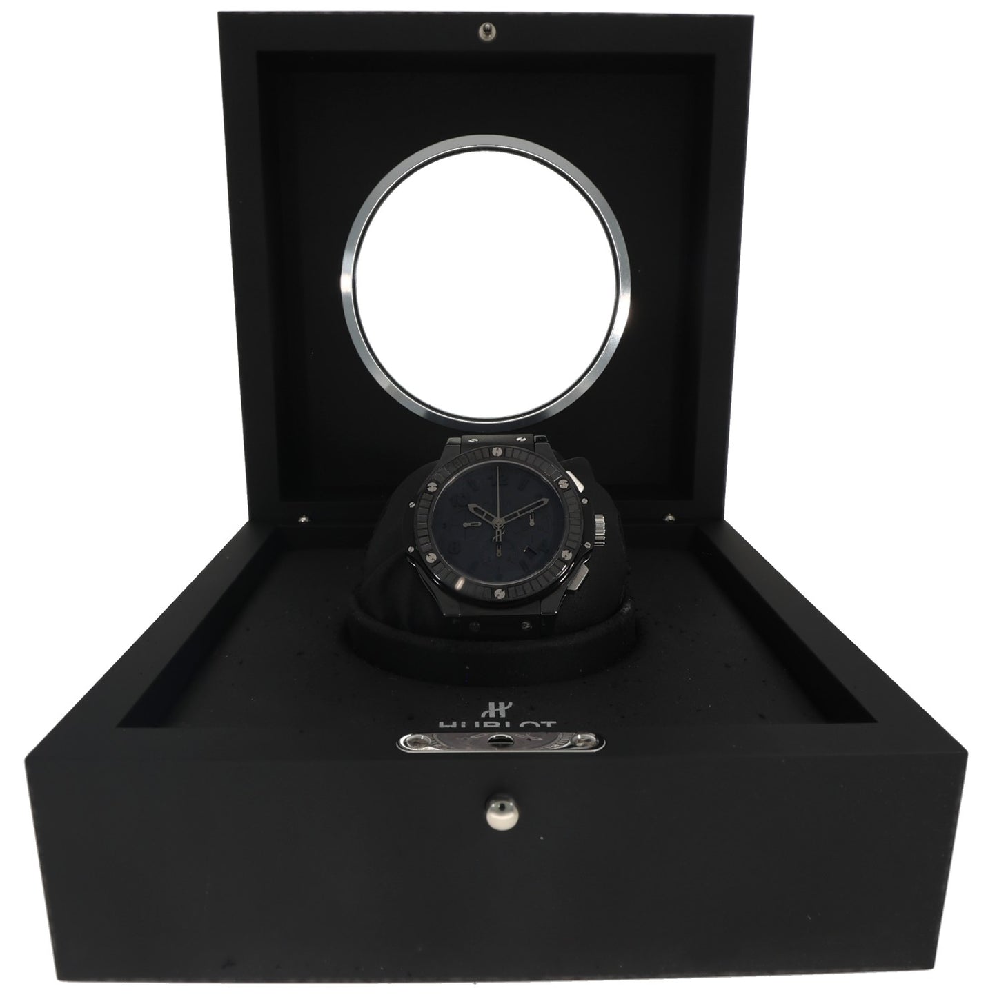 Hublot Big Bang All Black Carat 301.CD.134.RX.190 44mm Titanium Watch