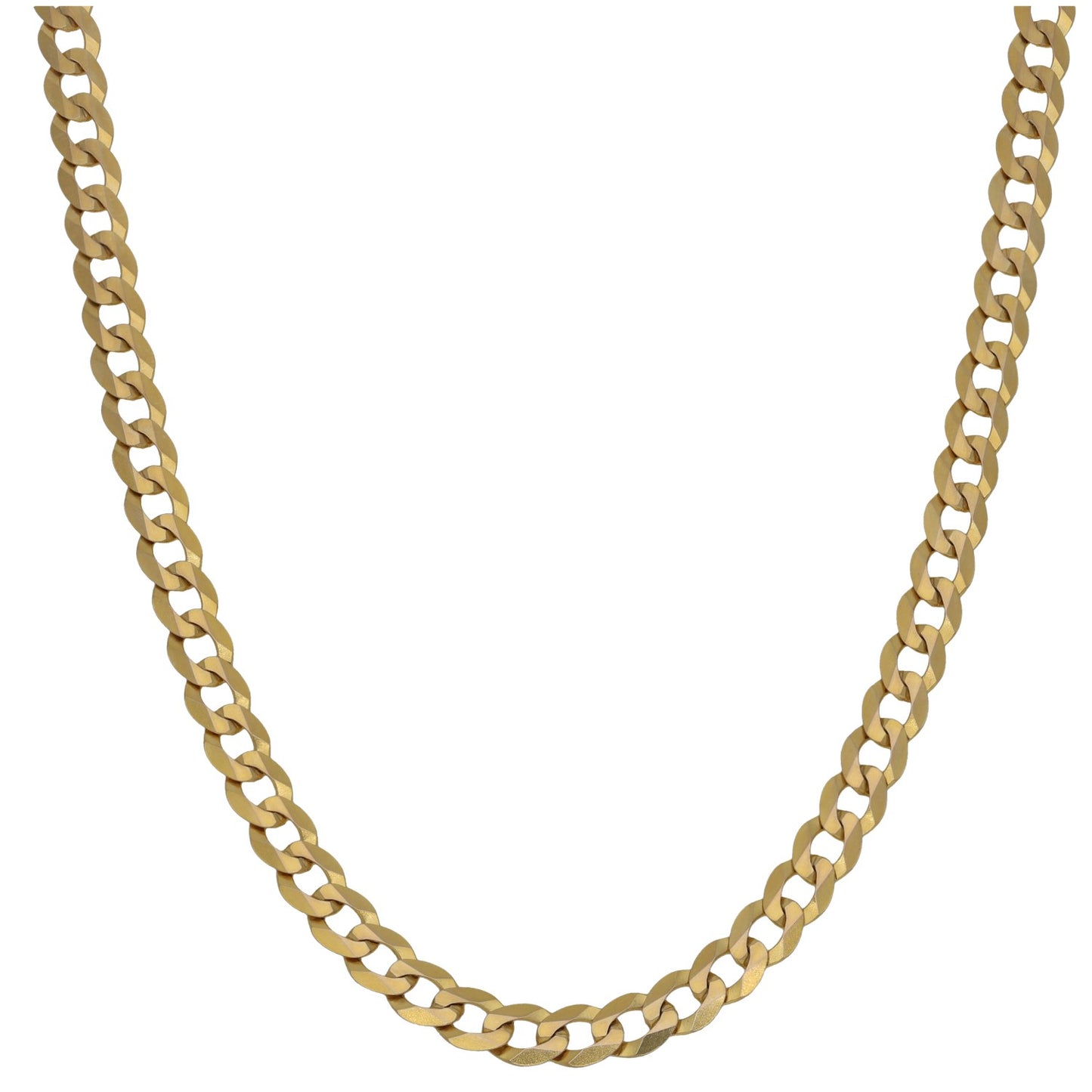 9ct Gold Curb Chain 24"