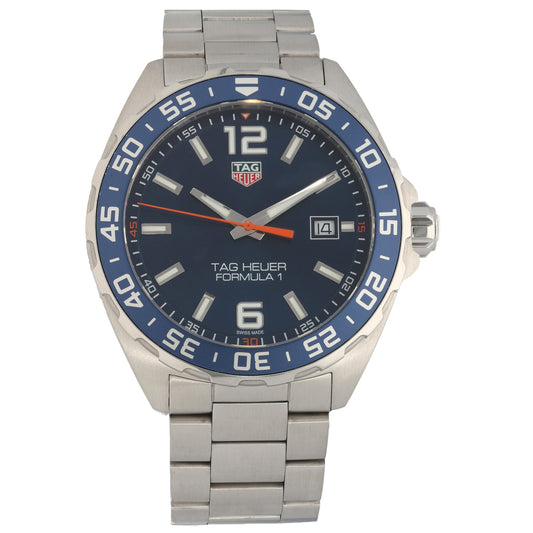 Tag Heuer Formula 1 WAZ1010 43mm Stainless Steel Watch
