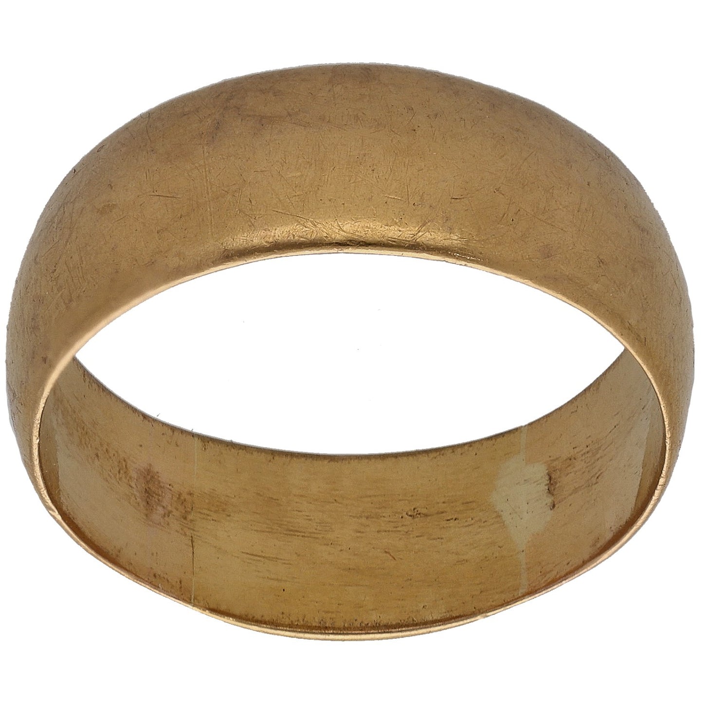 22ct Gold Plain Wedding Ring Size U
