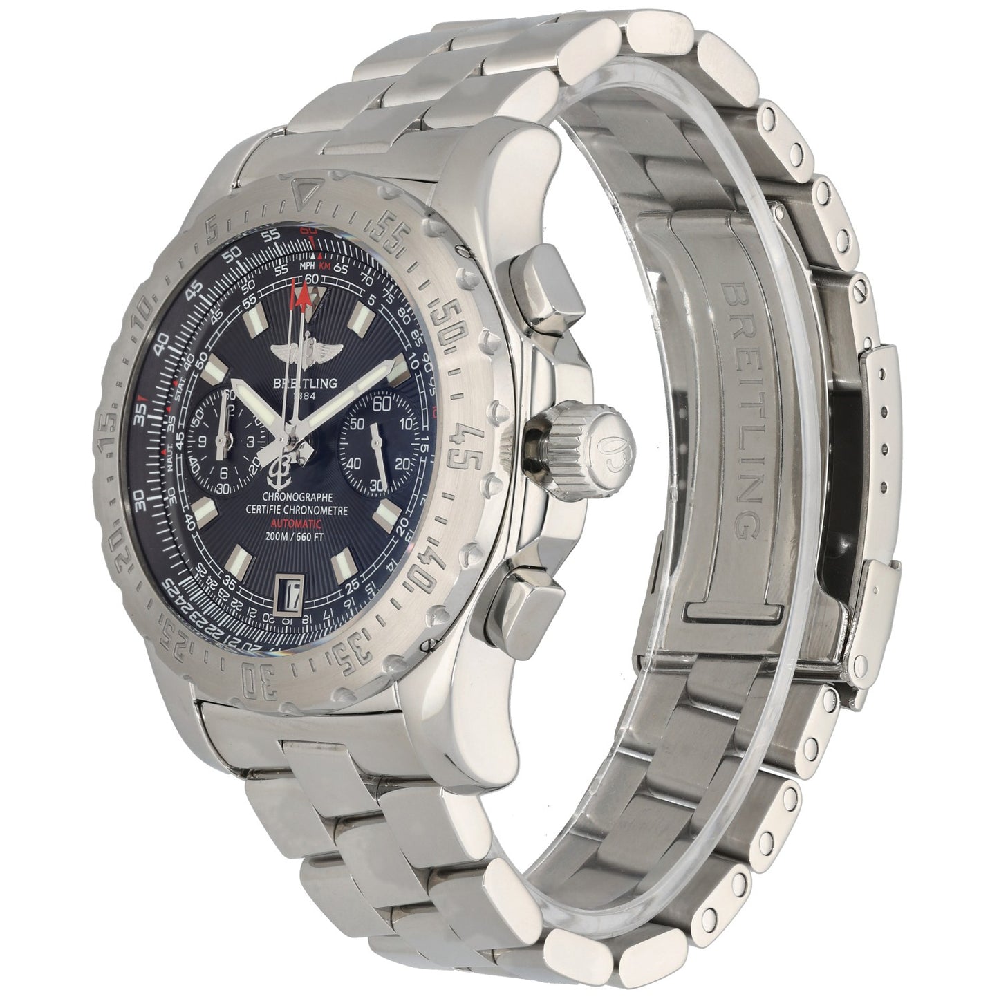Breitling Skyracer A27362 43mm Stainless Steel Watch