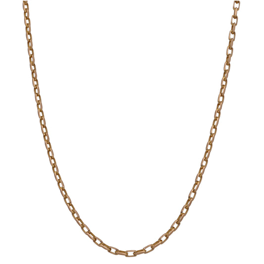 9ct Gold Belcher Chain 22"