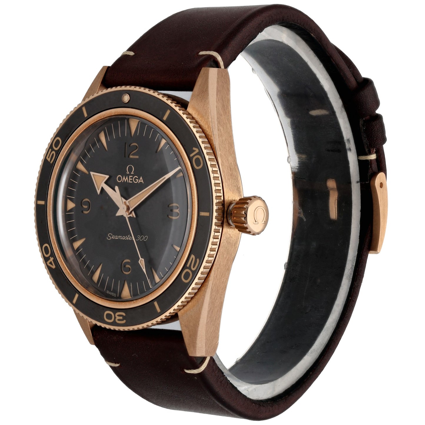 Omega Seamaster 300 234.92.41.21.10.001 41mm Gold Watch (Ex-Display)